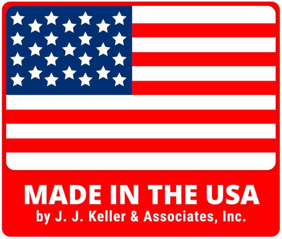 Deluxe Duplicate Driver Daily Log 25-pk. with Detailed DVIR & Daily Recap - Shrinkwrapped Loose-Leaf Format, 2-Ply with Carbon, 8.5" x 5.5", 31 Sets of Forms Per Unit, J. J. Keller & Associates, Inc.