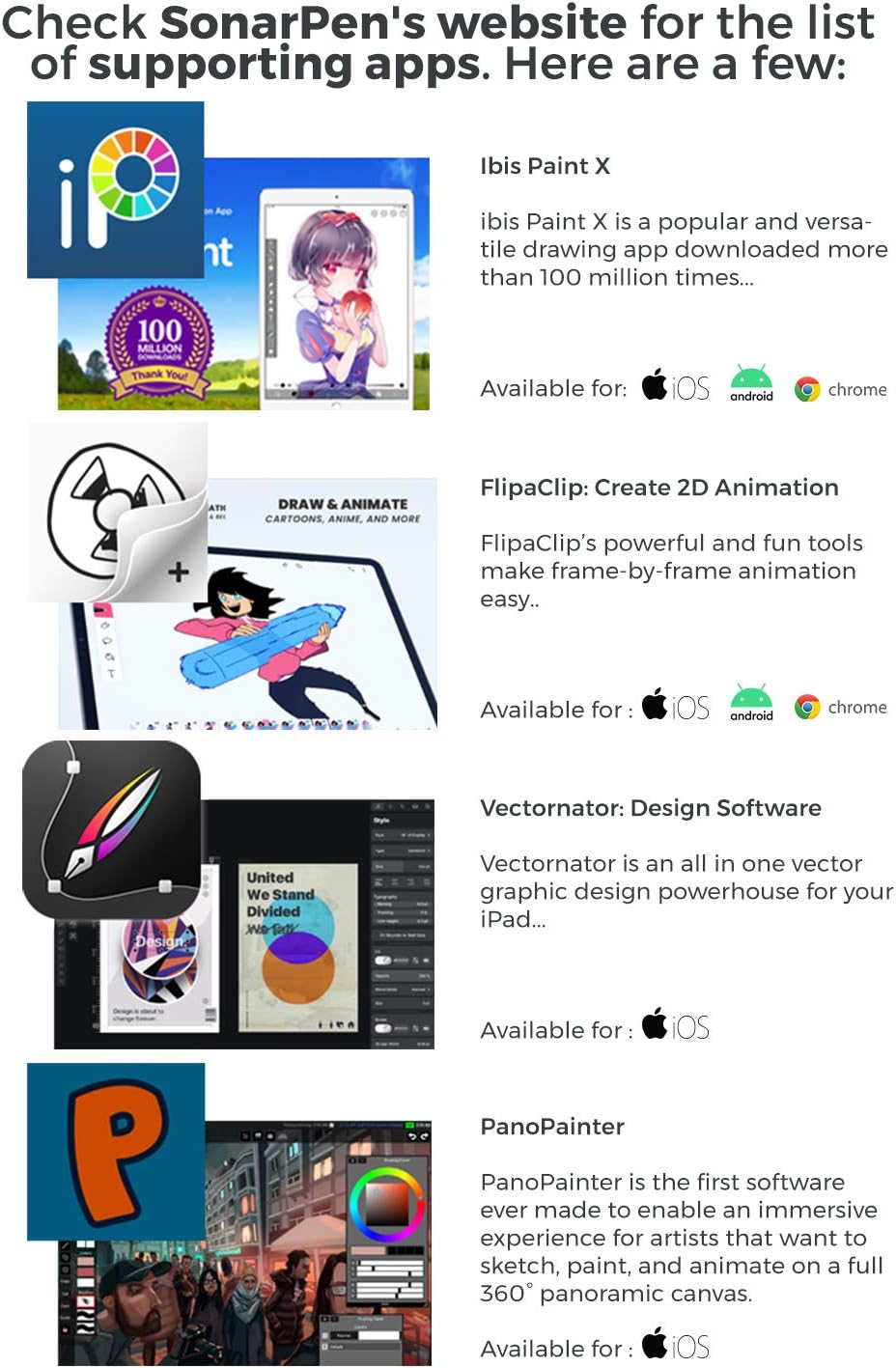 SonarPen: Pressure Sensitive Stylus Pen, with Palm Rejection and Shortcut Button. Battery-Less. Compatible with Apple iPad/iPhone/Android/Switch/Chromebook (Dirty Pink)