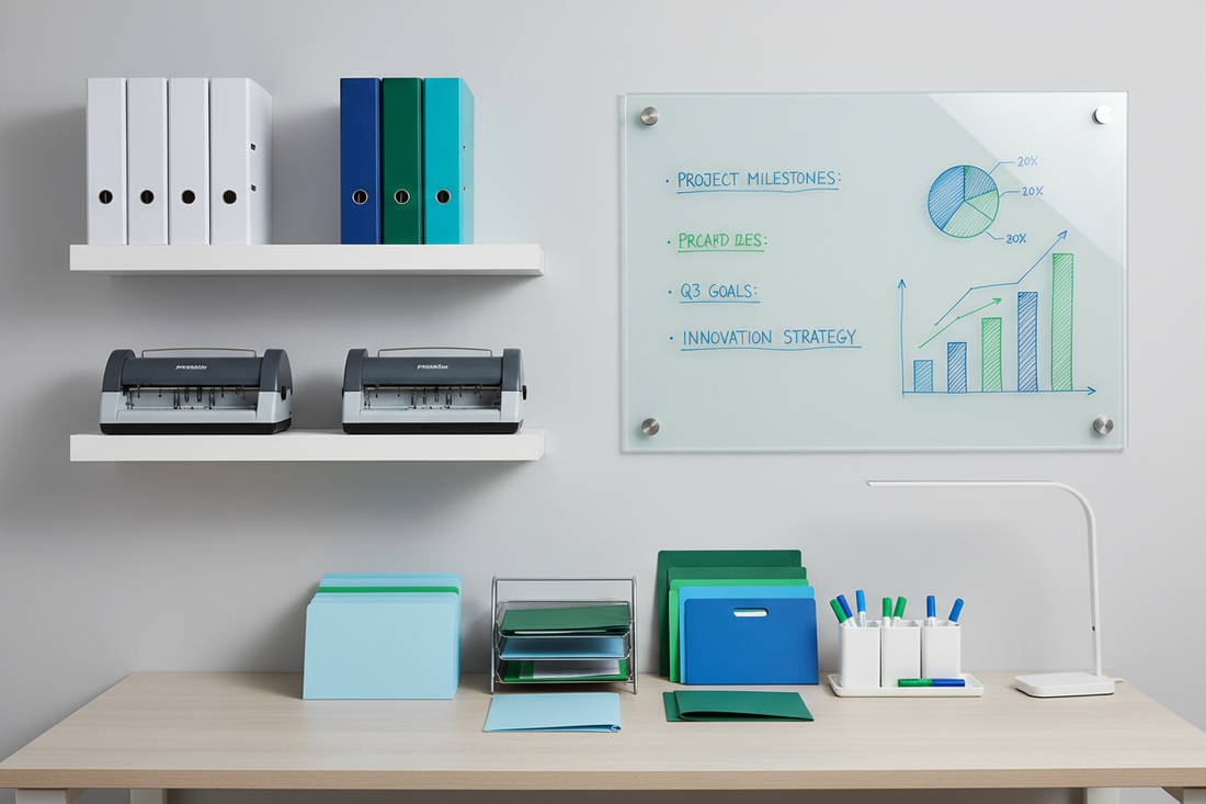 Smart Workspace Organization With Binders & Binding Systems, Filing Products, and Presentation Boards