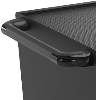 Laptop Charging Cart, 45 Device Tablet Storage Carts for iPad Up to 16.3-inch Screen Size, Mobile Charging Station for Classroom, with Cord Organizer,Black