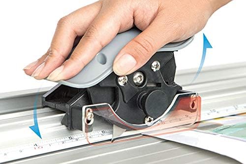 63 Inch Manual Large Format Paper Trimmer Cutter with Support Stand