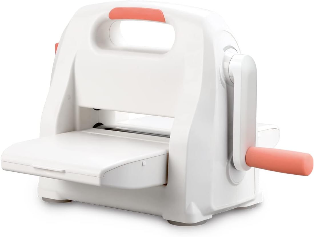 Bira 6 inch Adjustable Die Cutting & Embossing Machine STARTER KIT, 15 pc. Feeding Slot 6-1/4" for 6" Paper and Other Materials (Starter Kit)