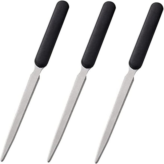 Office Letter Opener Stainless Steel 3PCS Envelope Openers Lightweight Mail Slitters Letter Knives for Office Home Supplies