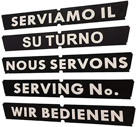 Take A Number System by 2 Digits (Red) - Complete System with Wireless Radiocontrol