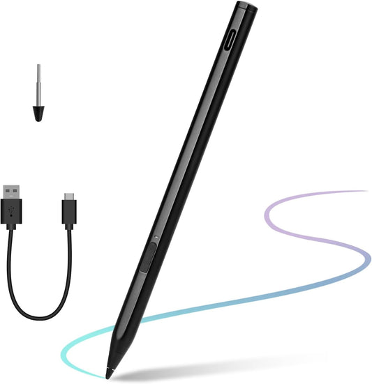 Stylus Pen for Remarkable Paper Pro with Eraser,Chargeable Magnetic Digital Replacement Pen for Remarkable Paper Pro Marker Plus,4096 Pressure for Fire Max 11 (2023 Release) & Amazon Fire HD 10, Black