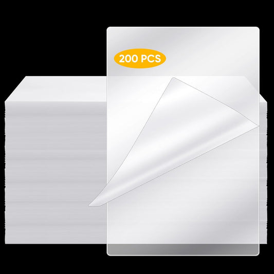 Sherr 200 Pcs 10 Mil Thermal Laminating Sheets 11 x 17 Inch Laminating Pouches 11-1/2 x 17-1/2 Inch Clear Lamination Sheets A3 Size Menu Size Hot Glossy Laminator Sleeves for Sealing