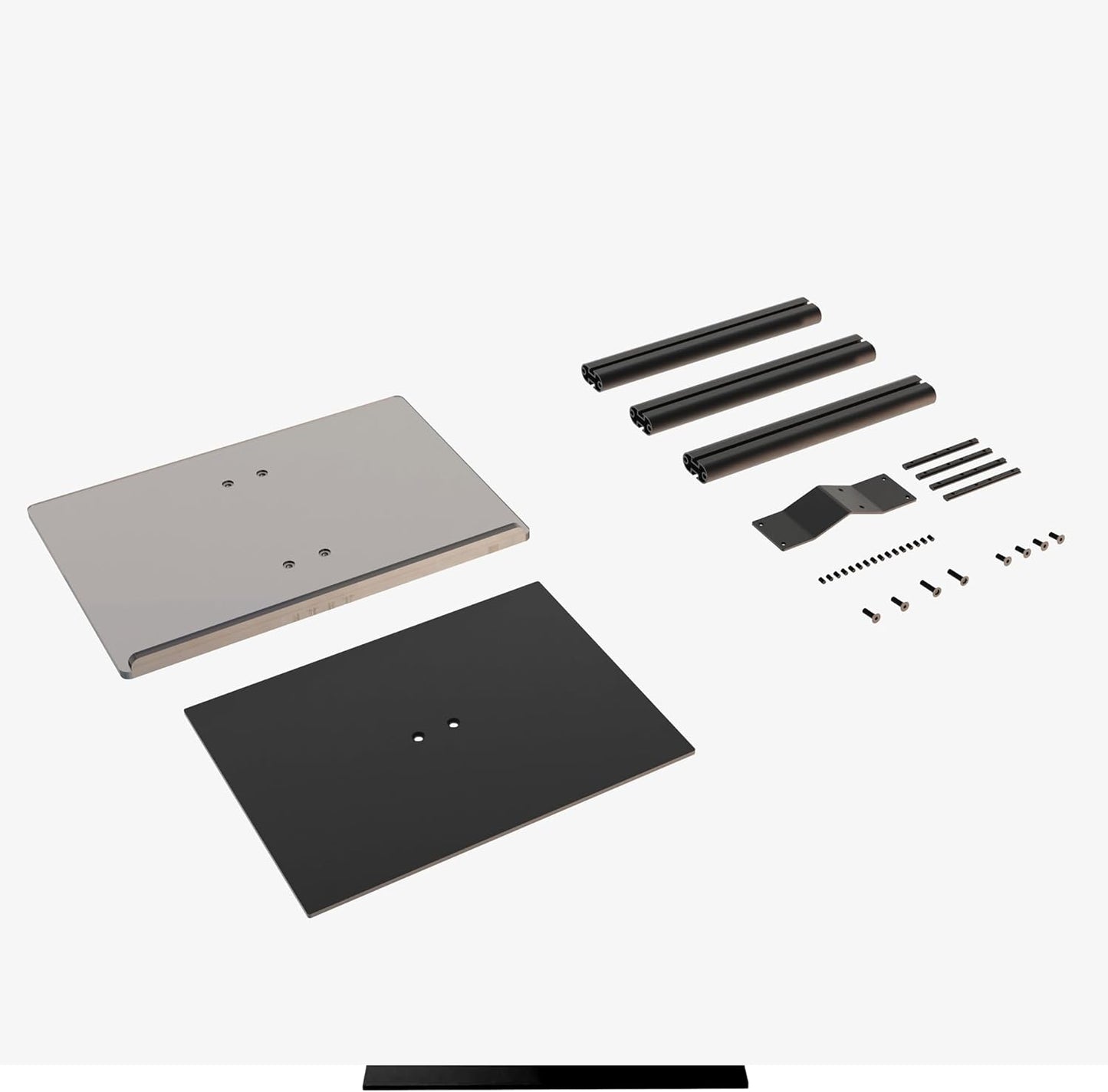 Black Podium Stand Speaking Acrylic Podium with Metal Base Pulpits Churches Lecterns Design for Lecture Recital Speech Presentation Podium Stand for Restaurant Wedding Office Classroom