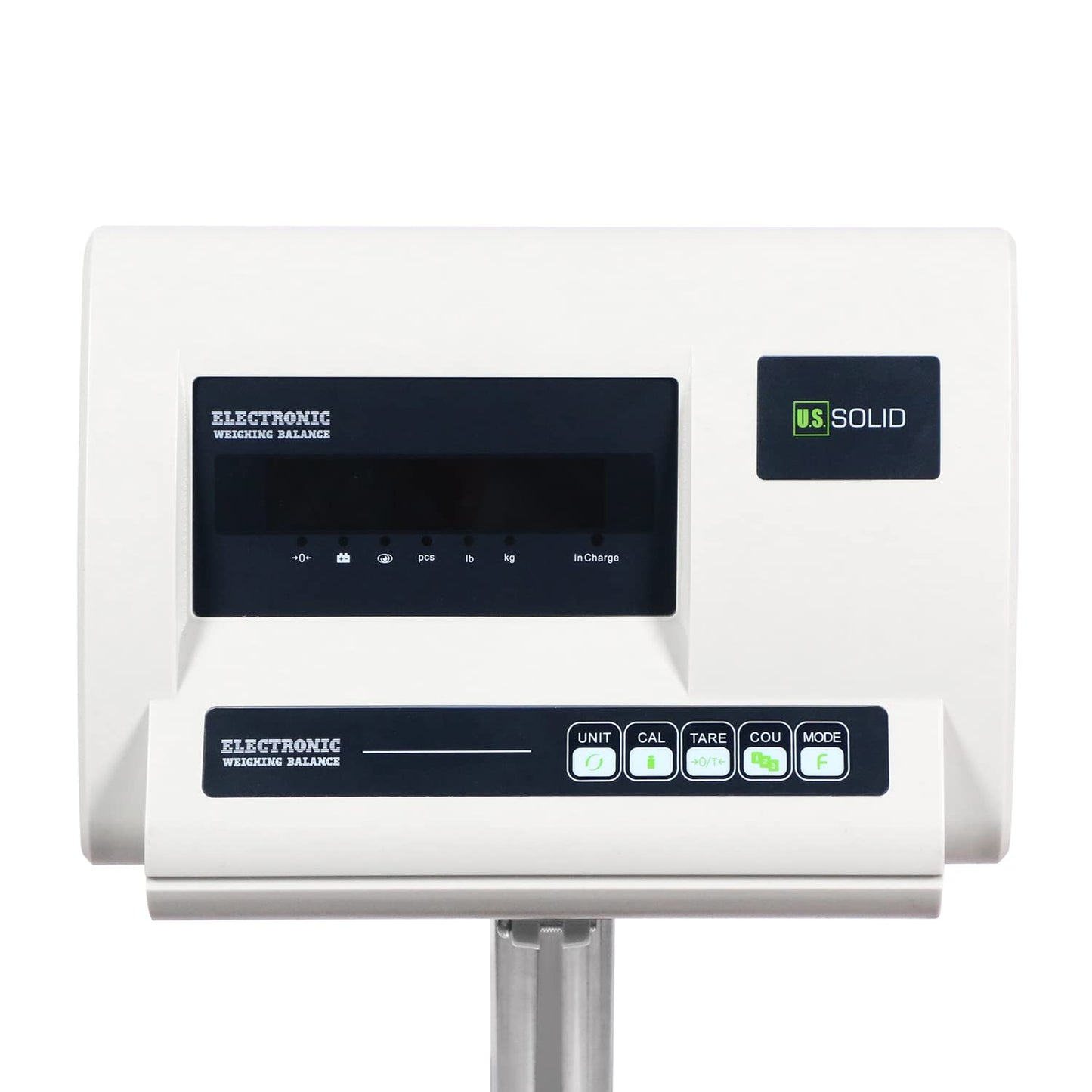 U.S. Solid Bench Scale - Stainless Steel Postal Package Shipping Scale Digital Bench Platform Balance with 16 inch x 20 inch Platform, Lb/Kg Switchable, 680 lb x 0.02 lb