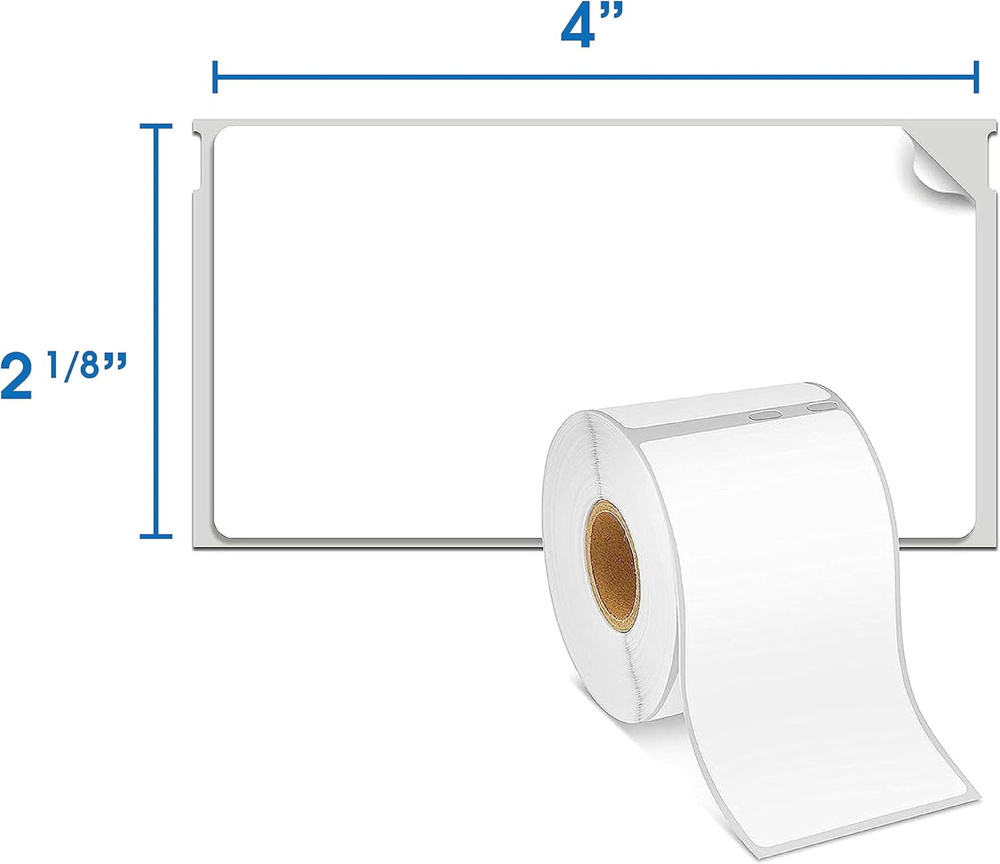 Spartan Industrial - Compatible Labels Replacement for DYMO 30323-2-1/8" X 4" Postage Shipping Labels (10 Pack)