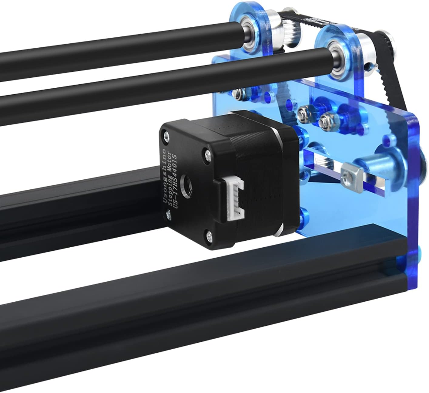 Twotrees Rotary Roller Y Axis Rotary Roller Engraving Module for Engraving Cylindrical Items, 360° Rotating Engraving, Compatible with Most Engraver