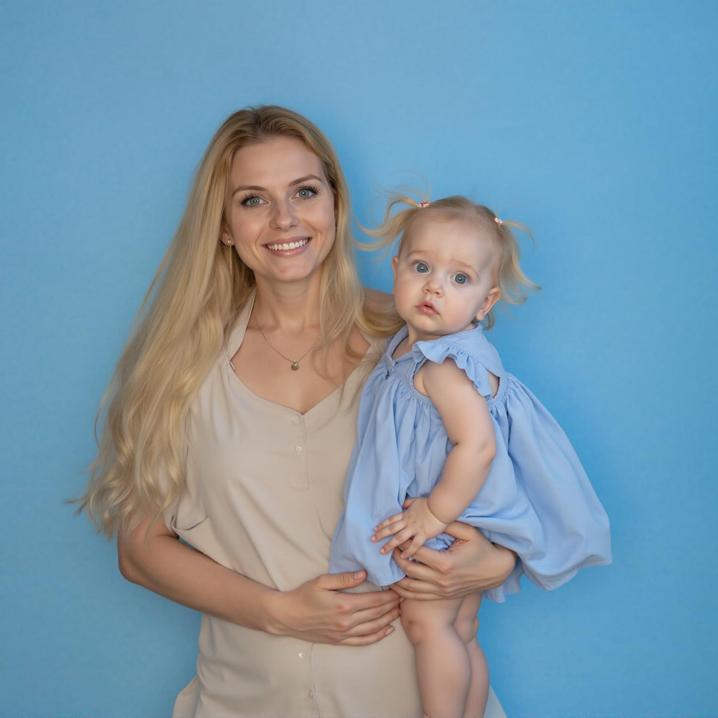 Kate Seamless Paper Backdrop for Photography Solid Blue Backdrop Paper (53''x16.4' Lite Blue)