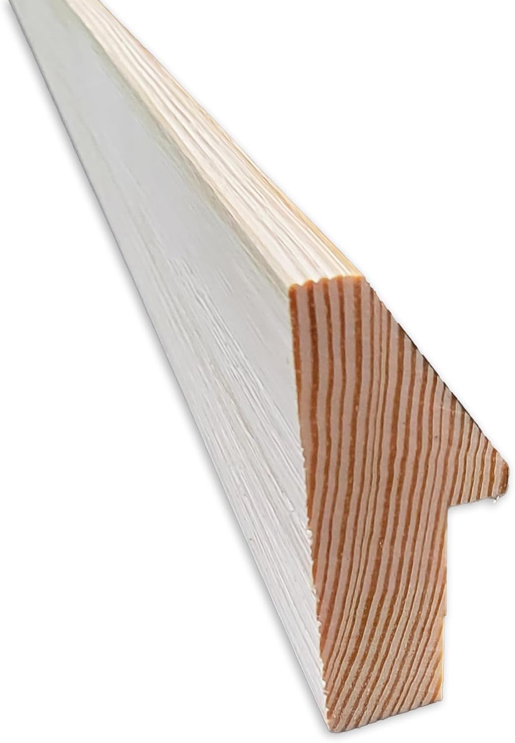 Amanti Art Natural Cork Board for Wall, 15x39 Vision Board with White Frame, Medium Corkboard Office Decor for Home Organization, Modern Corkboard Pinboard to Display Items for Home Organization in