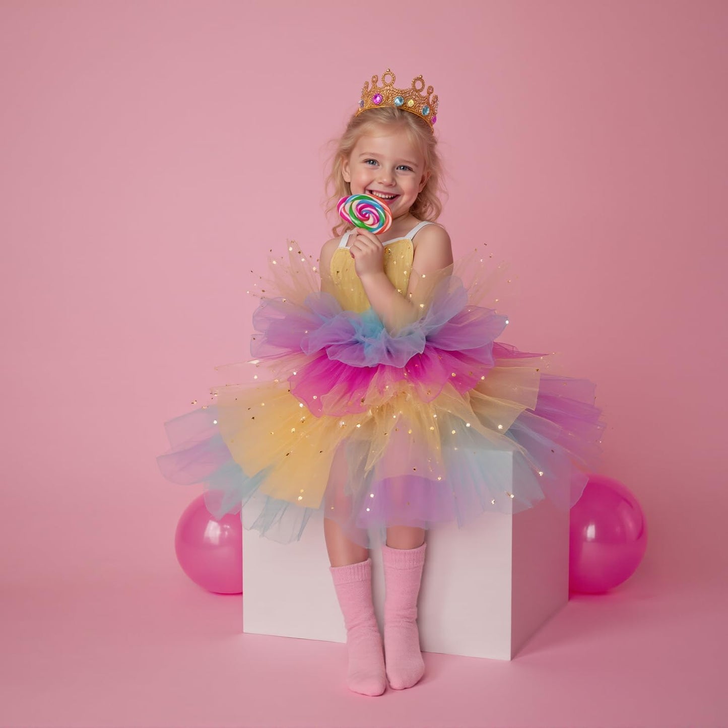 Kate Seamless Paper Backdrop for Photography Pink Backdrop Paper (86''x32.8' Baby Pink)