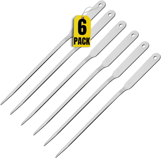 1InTheOffice Letter Opener, Stainless Steel Envelope Opener (6 Pack)