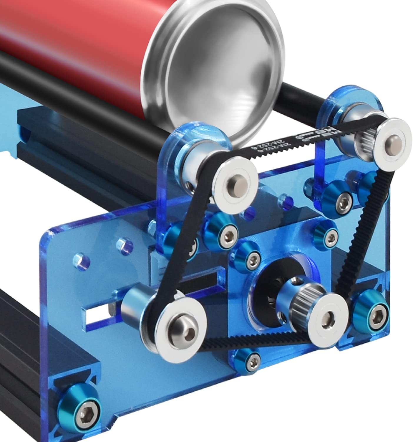 Twotrees Rotary Roller Y Axis Rotary Roller Engraving Module for Engraving Cylindrical Items, 360° Rotating Engraving, Compatible with Most Engraver