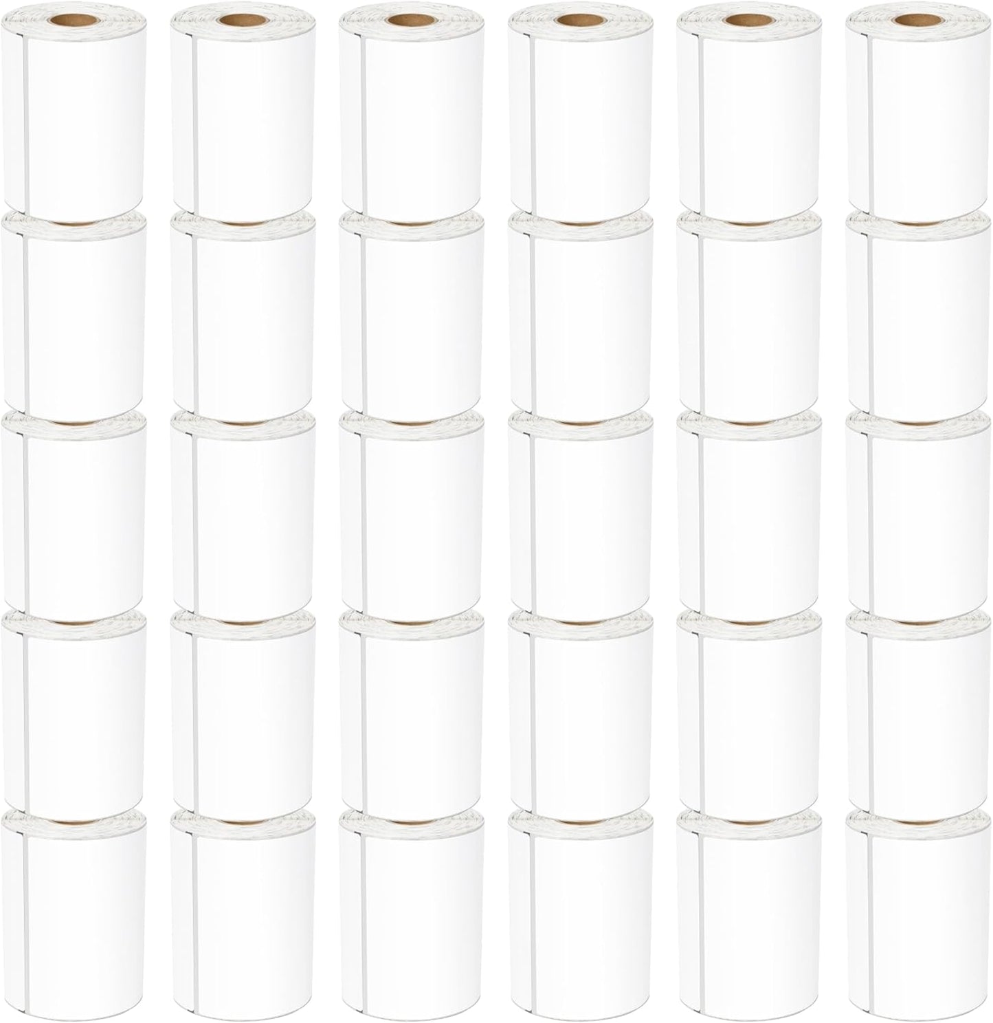 L LIKED 30 Rolls of 4" x 6" Direct Thermal Shipping Labels with 250 Labels/Roll - Compatible with Zebra 2844 ZP-450 ZP-500 ZP-505