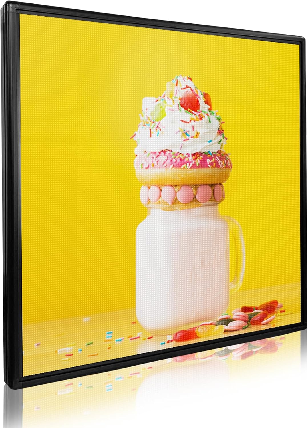 P6 Outdoor Full Color 40'' x 40'' Scrolling LED Display Digital Signage For HD images and HD Video led Sign Electronic Message Board With High Brightness For Store Advertising