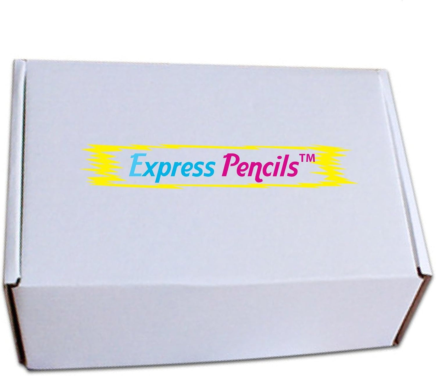 Personalized Pens with Stylus Tip -Bright Vibes- Click action - Custom - Black writing - Printed Name pens - Imprinted with Your Logo or Message - FREE PERSONALIZATION - 12 Pens/Box (Black)