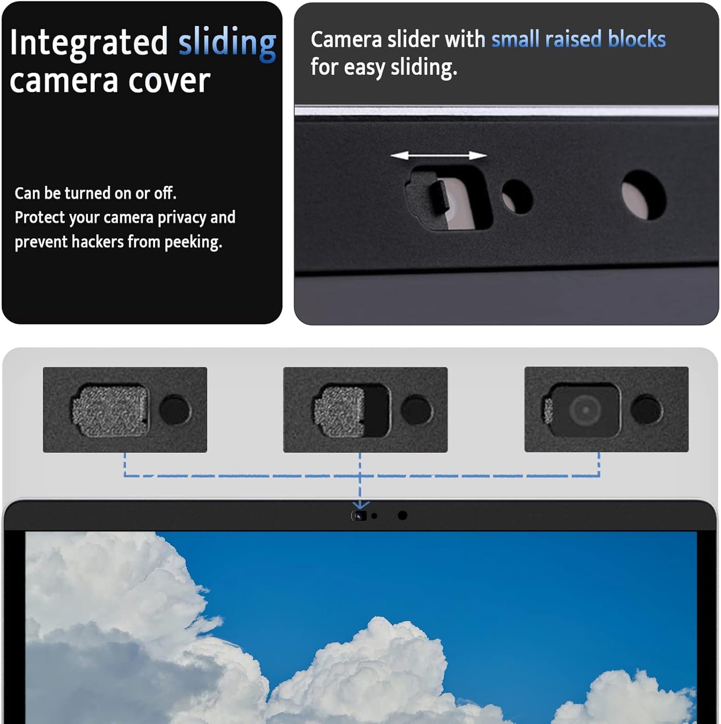 Magnetic Privacy Screen for MacBook Pro 13 Inch (2012-2015), Removable Anti Blue Light Glare Peep Filter Black out Screen Protector for Mac 13In Laptop Model (A1278, A1425, A1502)