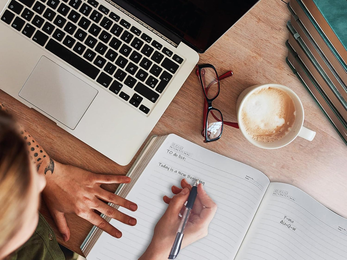 ZXHQ A5 360 Pages Lined Journaling Notebooks with Pen, Journals for Women Men Writing Notebook, Tree of Life Design, Brown Edge Fine Inner Pocket - Dark Grey