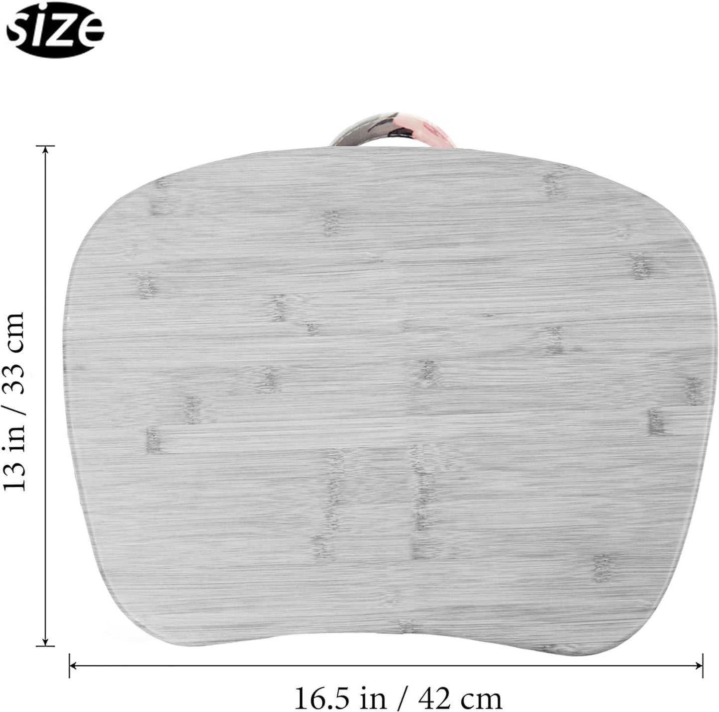 Lap Laptop Desk - Portable Lap Desk with Pillow Cushion, Fits up to 15.6 inch Laptop for Home Office Students Use as Computer Laptop Stand, Book Tablet(1-Light Grey)