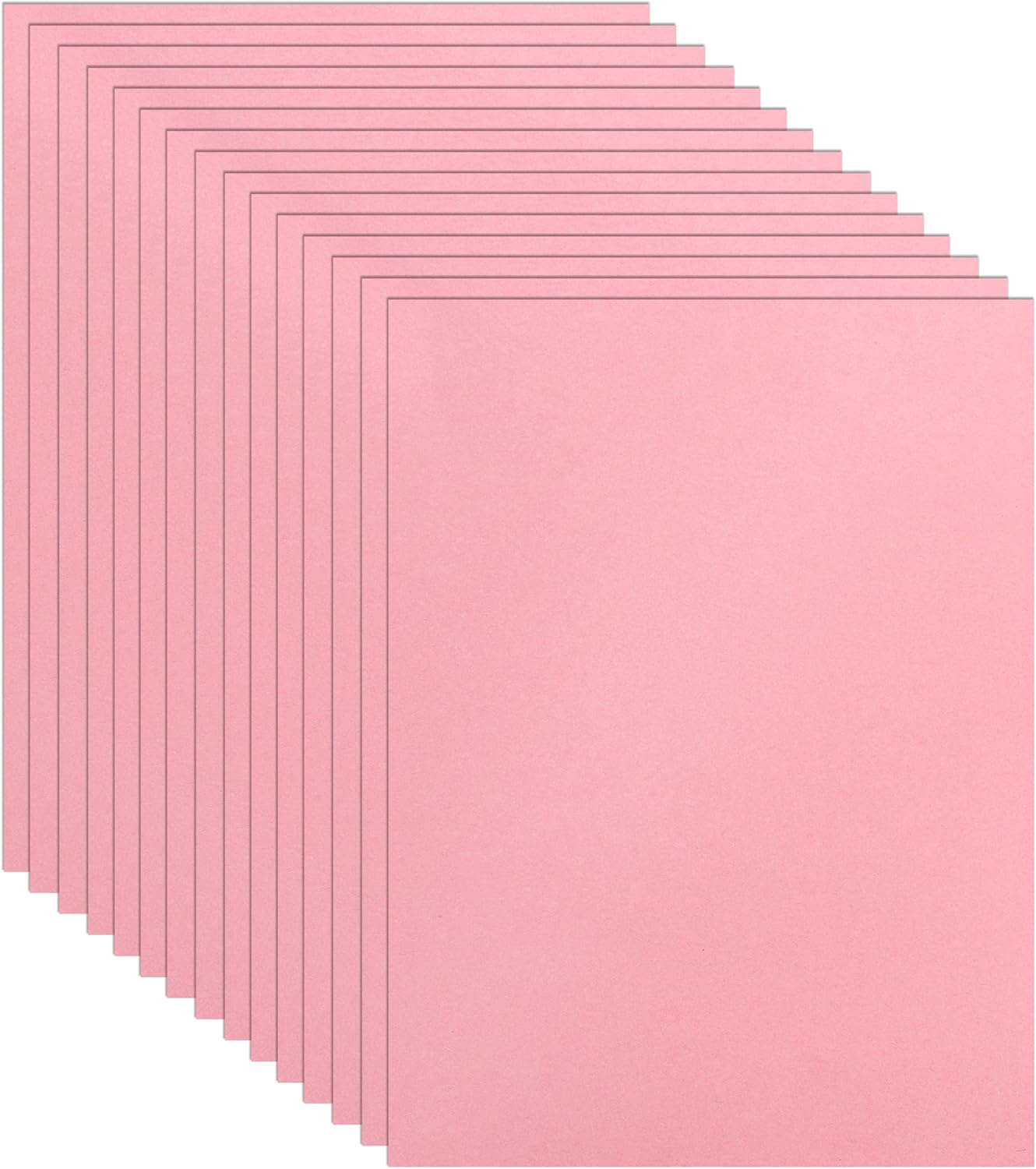 40 Sheets Candy Pink Cardstock 8.5 x 11 Scrapbooking Paper, 75lb Heavyweight Certificate Paper Card Stock for Wedding Invitations, School Crafting, Memus, Making Cards, Birthday Decorations