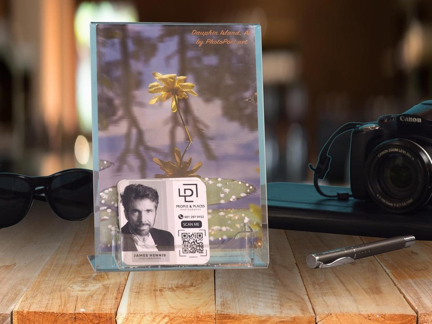 Dazzling Displays Clear Acrylic Slanted Sign Holder 8.5 x 11 - Clear Slanted Picture Frame - Premium Acrylic Sign Holder for Office, Retail, Tradeshow and Home Use (50-Pack)