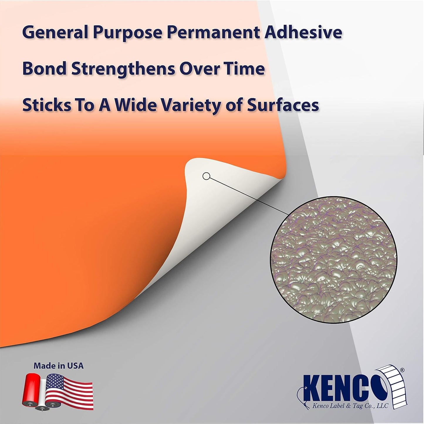 4" X 6" Direct Thermal Perforated Stickers Labels for Shipping Labels, Inventory, and Color Coding - Compatible with Zebra, Rollo, Godex and More (Orange, 48 Rolls)