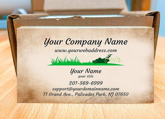 IMPACTONLINEPRINTING, Business Cards 100pcs - Thick Smooth16Pt Paper(350gsm), Landscape-1