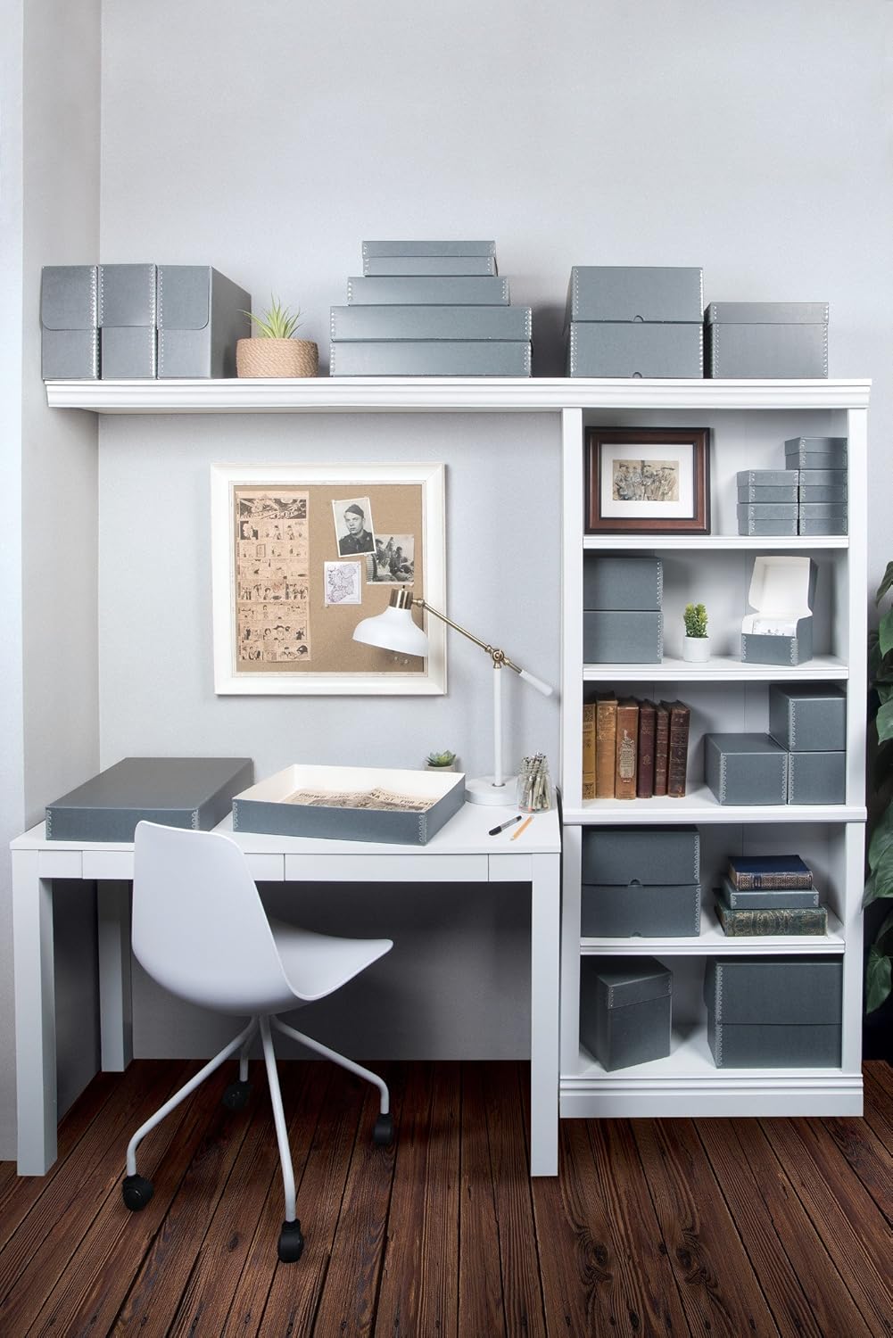 Gaylord Archival Tan Clamshell Preservation Box - 10 1/4W x 12 1/4L x 3" H